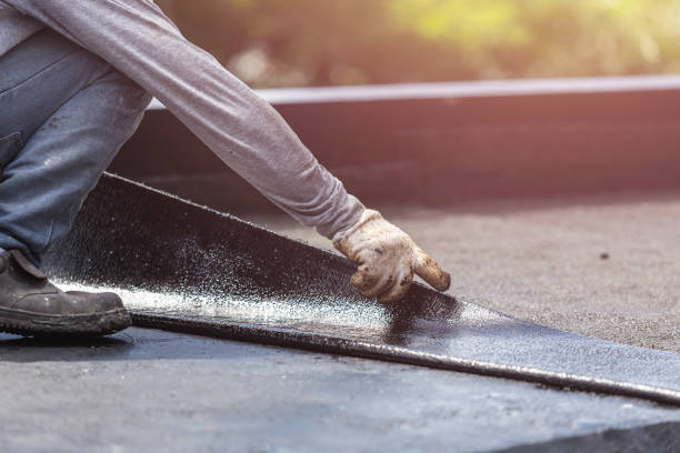 Professional Waterproofing technician working in Quantico, VA